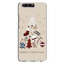 Рождественские Чехлы для Huawei P10 Plus, VKY (VPrint) (Merry Christmas)