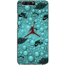 Силиконовый Чехол Nike Air Jordan на Хуавей П10 Плюс – Джордан Найк
