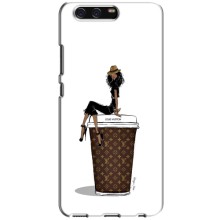 Чохли Луі Вітон для Huawei P10, VTR (AlphaPrint - LOUIS VUITTON) (кава LOUIS VUITTON)