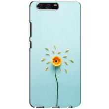 Чехлы с Цветами для Huawei P10, VTR (VPrint) (Желтый цветок)