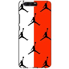 Чехлы для Huawei P10, VTR - с картинкой JORDAN (AlphaPrint) (Лого Джордан)