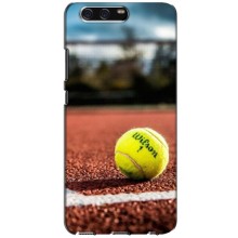 Чехлы с принтом Спортивная тематика для Huawei P10, VTR – Теннисный корт