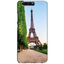 Чехол Эйфелева Башня для Huawei P10, VTR - (AlphaPrint) (Дорога в Париж)