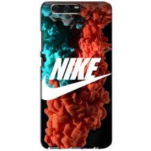 Чехол для Huawei P10, VTR - с принтом Найк (AlphaPrint) (Дымчатый найк)
