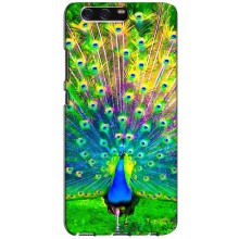 Чехол с птицами на Huawei P10, VTR (VPrint) (Яркий Павлин)
