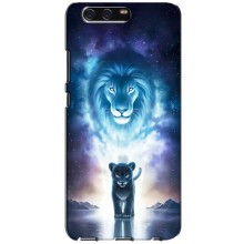 Чехол со Львом для Huawei P10, VTR (VPrint) (Маленький лев)