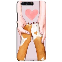 Чехол (ТПУ) Милые собачки для Huawei P10, VTR – Любовь к собакам