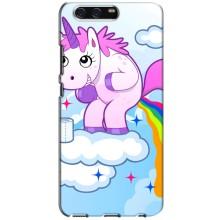 Чехол Unicorn на Huawei P10, VTR (Радуга единорожка)