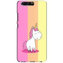 Чехол Unicorn на Huawei P10, VTR (Радужный Единорог)
