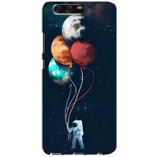 Космические Чехлы для Хуавей П10 (VPrint) (Планеты шарики)