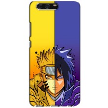 Купить Чехлы на телефон с принтом Anime для Хуавей П10 – Naruto Vs Sasuke
