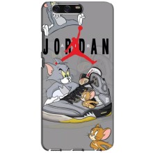 Силиконовый Чехол Nike Air Jordan на Хуавей П10 – Air Jordan