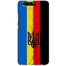 Украинские Чехлы для Huawei P10, VTR с картинкой УПА (AlphaPrint) (Флаг УПА)