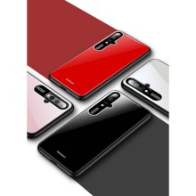 Чехол Fashion Case - Glass для Huawei P20 Lite 2019/ Nova 5i (Розовый)