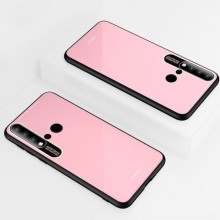 Чохол Fashion Case - Glass для Huawei P20 Lite 2019 / Nova 5i – Рожевий