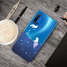 Чехол-бампер Fashion Case Белые медведи для Huawei P20 Lite 2019/ Nova 5i