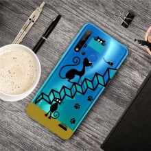 Чехол-бампер Fashion Case Коты для Huawei P20 Lite 2019/ Nova 5i