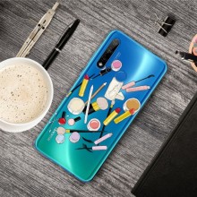 Чехол-бампер Fashion Case Косметика для Huawei P20 Lite 2019/ Nova 5i