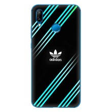 Чехлы Адидас для Huawei P20 Lite (2019) (AlphaPrint) (Адидас с полосами)
