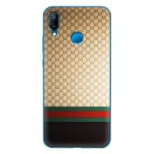 Чехлы Бренд GUCCI для Huawei P20 Lite (2019) – Фон Гуччи