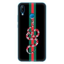 Чехлы Бренд GUCCI для Huawei P20 Lite (2019) – Змей Гуччи