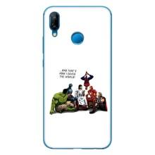 Чохли для Huawei P20 Lite (2019) (Для Християн) – Ісус супергерой
