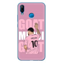 Чехлы Лео Месси в Майами на Huawei P20 Lite (2019) – GOAT MESSI