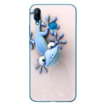 Чехлы с изображением разных животных для Huawei P20 Lite (2019) (Геккон)