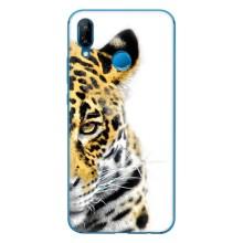 Чехлы с изображением разных животных для Huawei P20 Lite (2019) (Стильный Леопард)