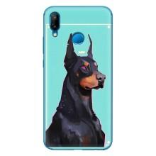 Чехол ДОБЕРМАН для Huawei P20 Lite (2019) – Король доберман