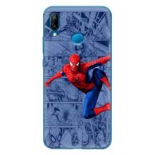 Силиконовый Чехол для Huawei P20 Lite (2019) – Человек Паук