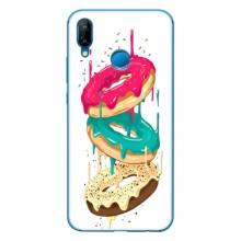 Чохол з зображенням смачної їжі для Huawei P20 Lite (2019) – Соковиті пончики