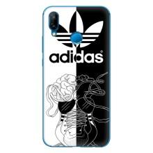 Чехол в стиле "Адидас" для Хуавей П20 Лайт 2019 – Adidas шнурки