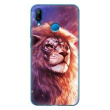Чехол с картинкой на Huawei P20 Lite (2019) – Красочный ЛЕВ