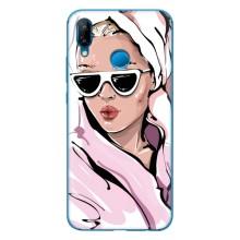 Чехол с картинкой Модные Девчонки Huawei P20 Lite (2019) – Девушка в халате