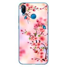 Чохол з картинкою Сакури на Huawei P20 Lite (2019) – Метелики на сакурі