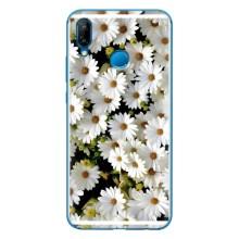 Чехол с ромашками на Huawei P20 Lite (2019) – Рамка в ромашках