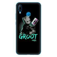 Чохол Супергерої Марвел на Хуавей П20 Лайт 2019 – Groot
