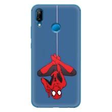 Чохол Супергерой Людина Павук на Huawei P20 Lite (2019) – На павутині