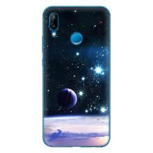 Чехол (ТПУ) с планетами на Huawei P20 Lite (2019) – Космический вид