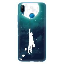 Чехол (ТПУ) с планетами на Huawei P20 Lite (2019) – To The moon