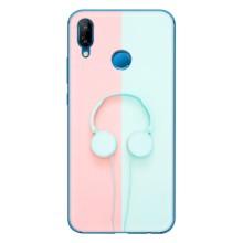 Девчачий Чехол для Huawei P20 Lite (2019) – Наушники