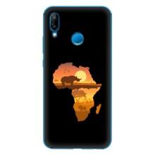 Летний Чехол на Huawei P20 Lite (2019) – Карта