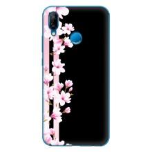 Чехлы с тематикой "ЦВЕТЫ" на Huawei P20 Lite (2019) (Цветочки)