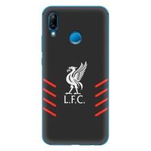 Силиконовые Чехлы принт Футбол на Huawei P20 Lite (2019) – Эмблема Liverpool
