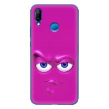 Силиконовые Чехлы (смешные стикеры) для Huawei P20 Lite (2019) – Хитрая мордочка