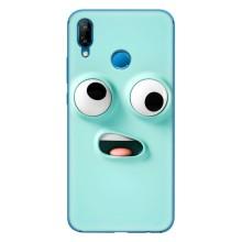 Силиконовые Чехлы (смешные стикеры) для Huawei P20 Lite (2019) – мордочка