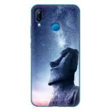 Силиконовые Чехлы (смешные стикеры) для Huawei P20 Lite (2019) – Статуя