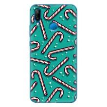Силіконовий бампер на різдво для Huawei P20 Lite (2019) (Льодяники)