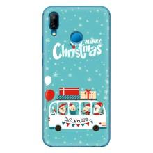 Силіконовий бампер на різдво для Huawei P20 Lite (2019) (Різдвяний настрій)